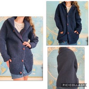 Steven Alan Oversized Wool Sweater Cardigan FREE SHIPPING